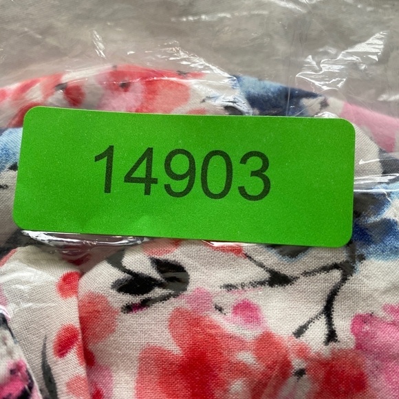 Motherhood Maternity Colorful Allover‎ Floral Print V-Neck Collared Top Small - Picture 12 of 12